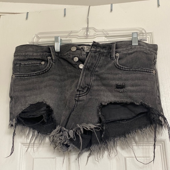 Free people jean shorts - Picture 1 of 1